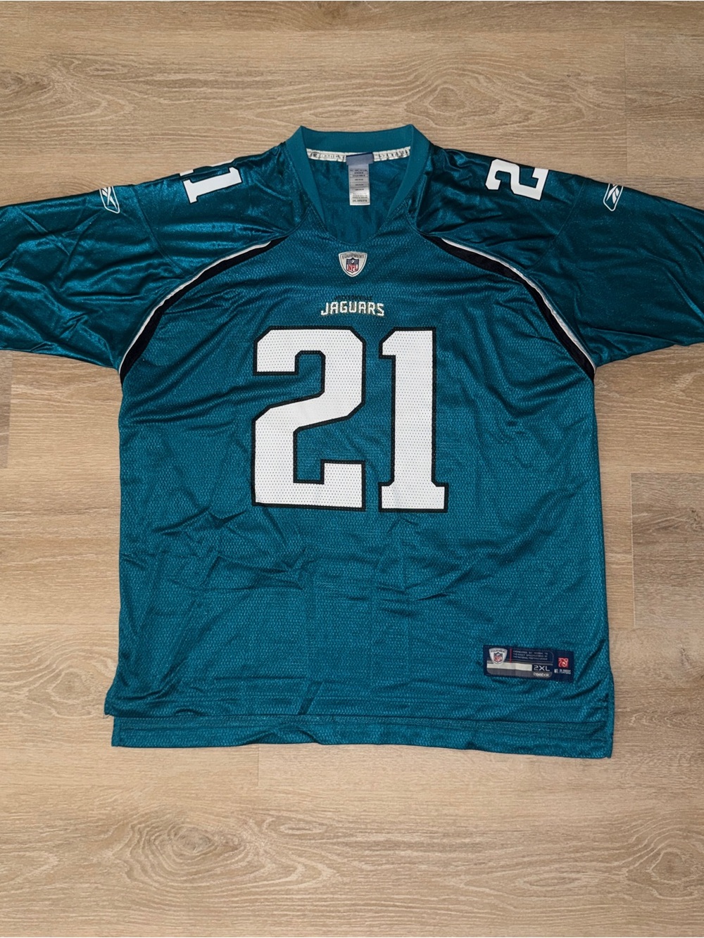 Vintage Jacksonville Jaguars Derek Cox Reebok Jersey